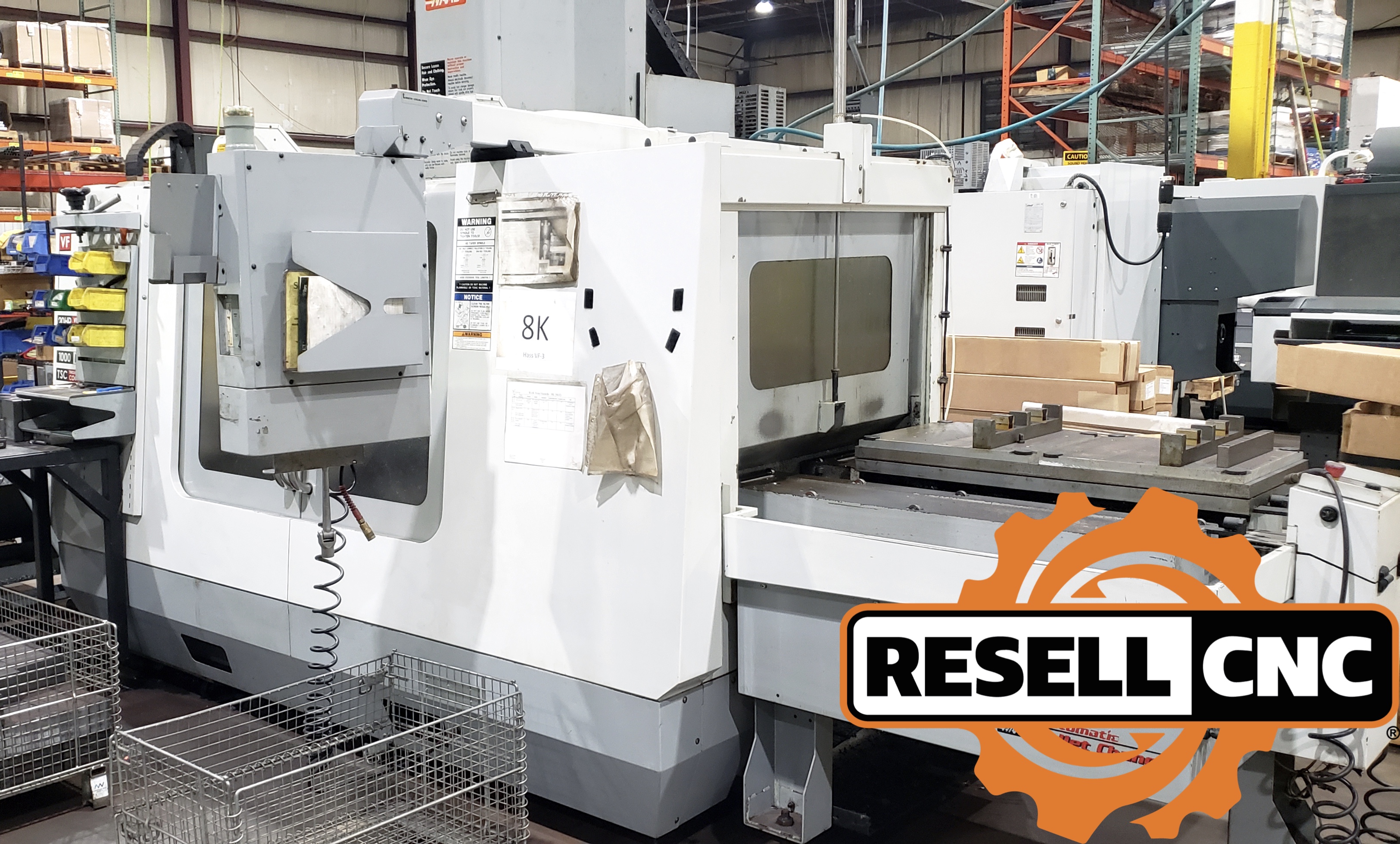 Haas VF-3 CNC Vertical Mills | Used CNC - Resell CNC