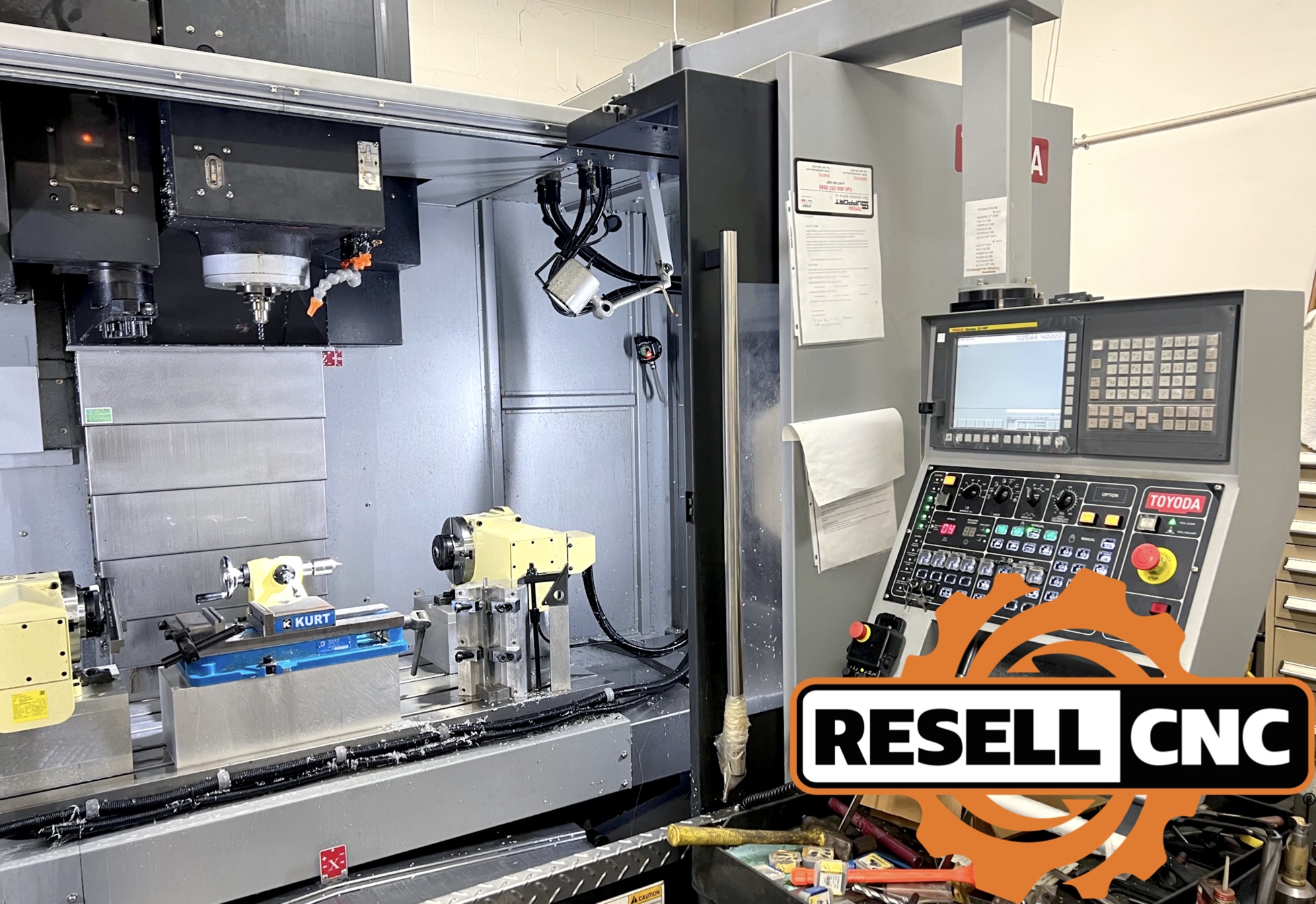 Toyoda FV1165 CNC Vertical Mills | Used CNC - Resell CNC