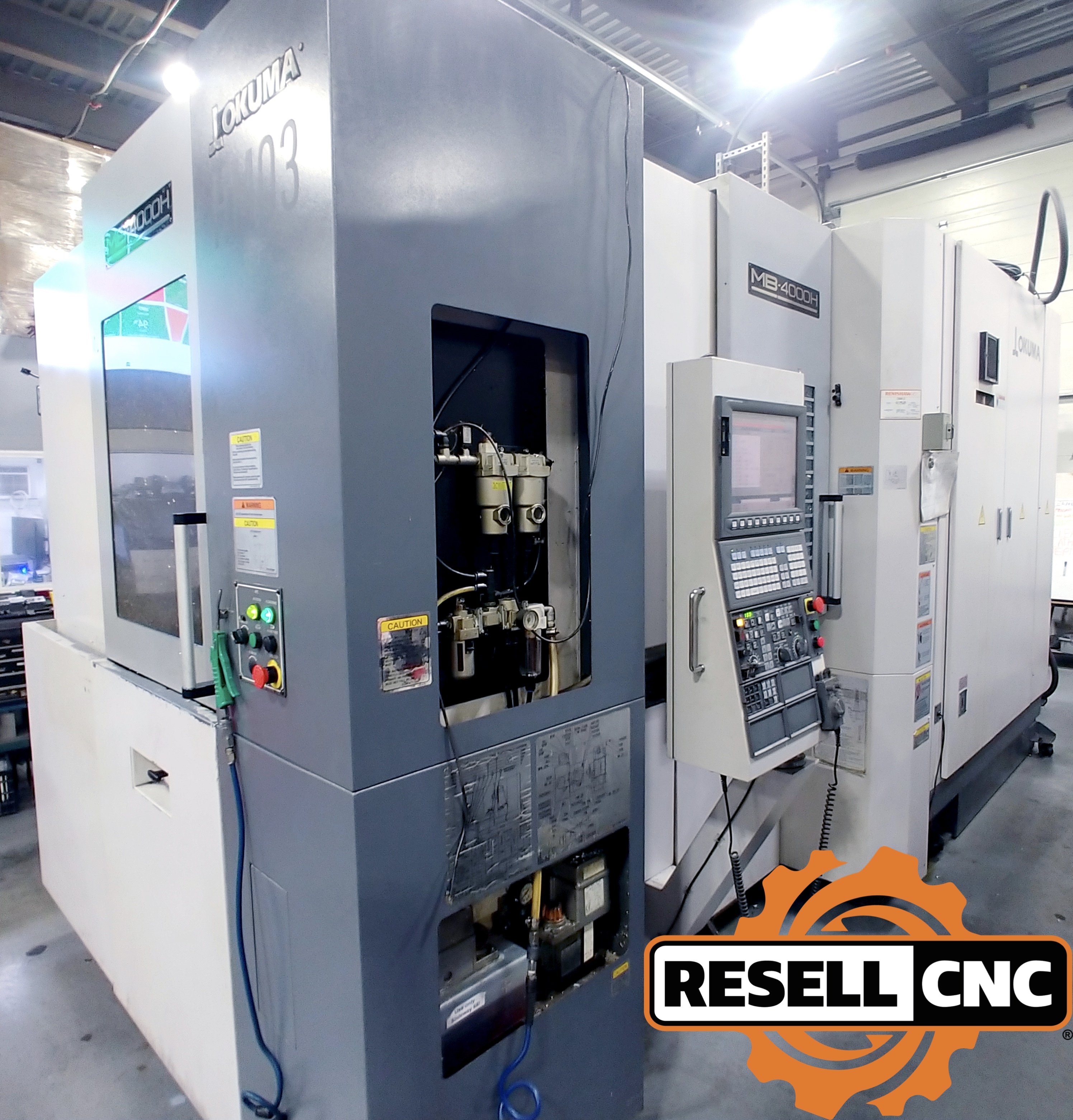 Okuma MB-4000H CNC Horizontal Mills | Used CNC - Resell CNC
