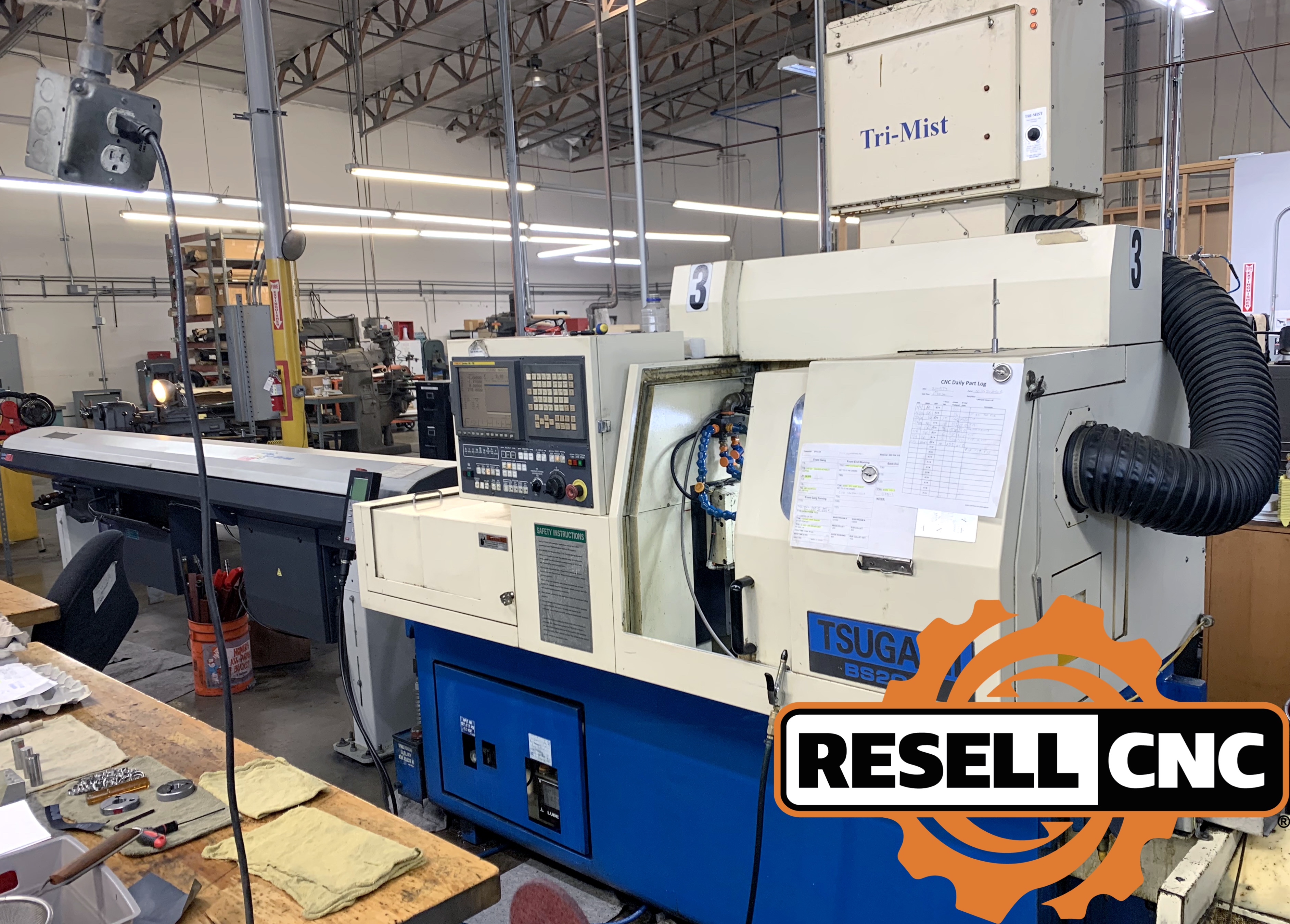 Tsugami BS20(C)-III CNC Lathes | Used CNC - Resell CNC