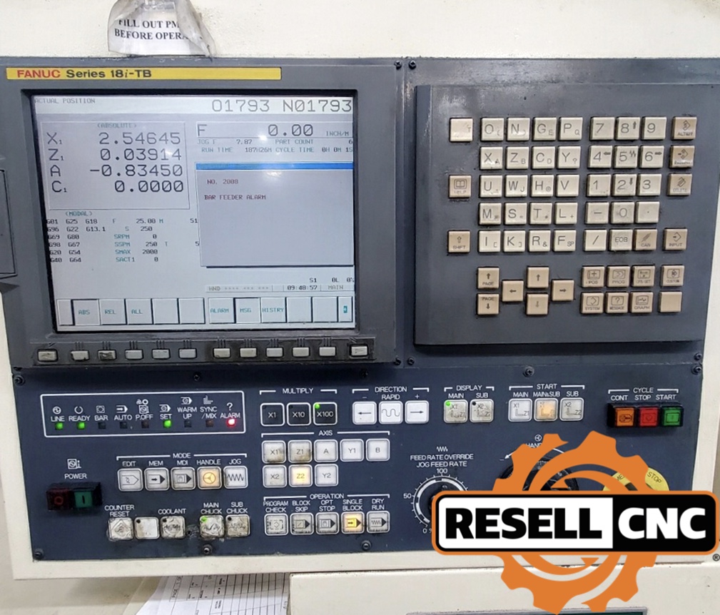 Tsugami BS20(C)-III CNC Lathes | Used CNC - Resell CNC