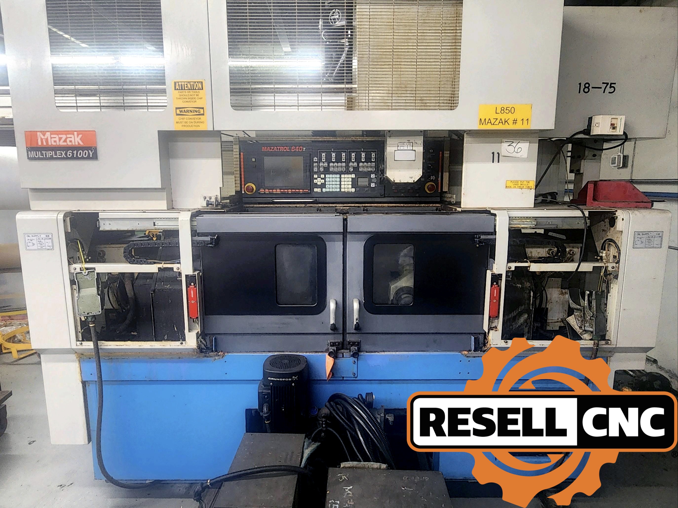 Mazak Multiplex 6100Y CNC Lathes | Used CNC - Resell CNC