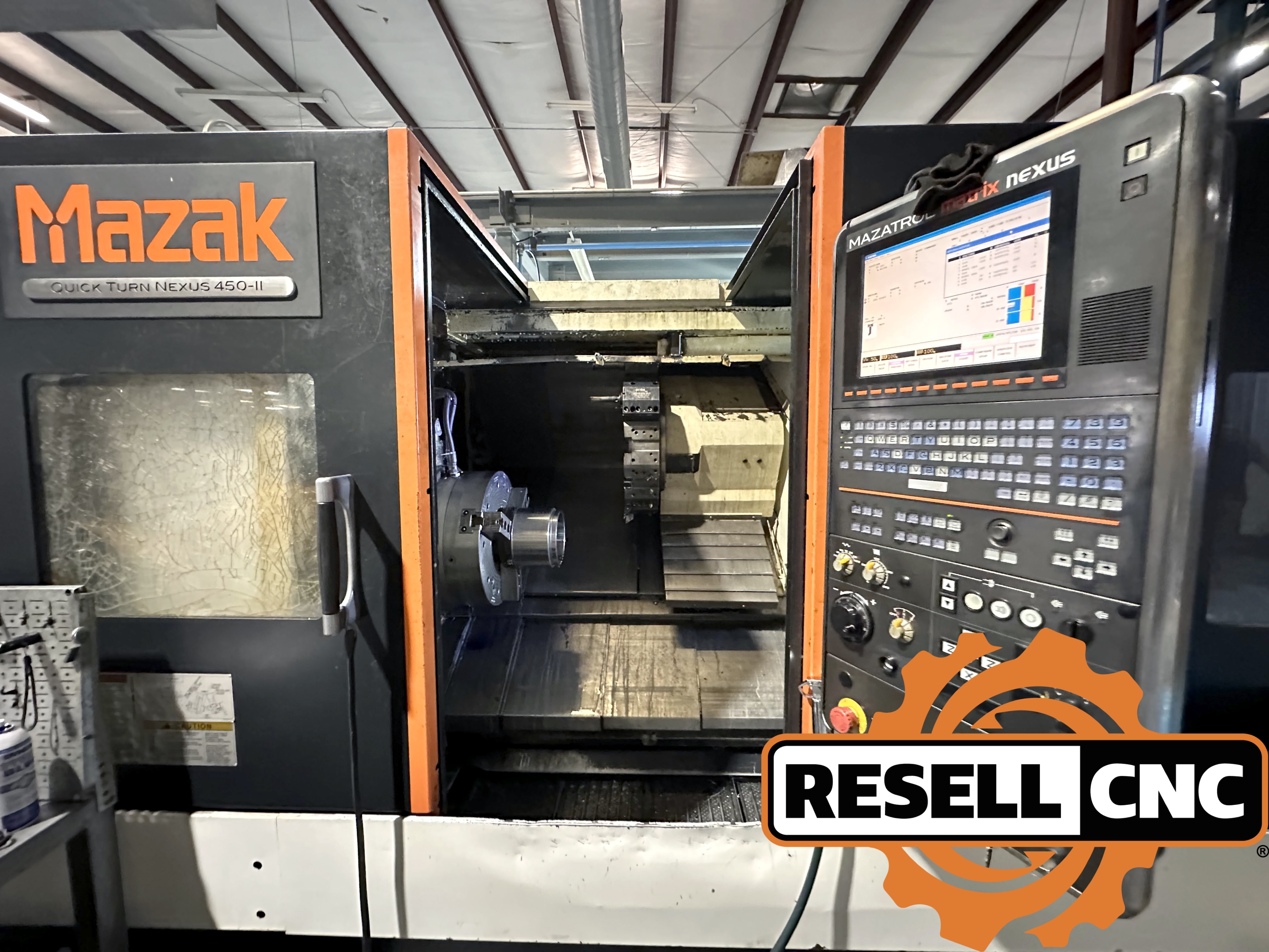 Mazak QTN-450II CNC Lathes | Used CNC - Resell CNC