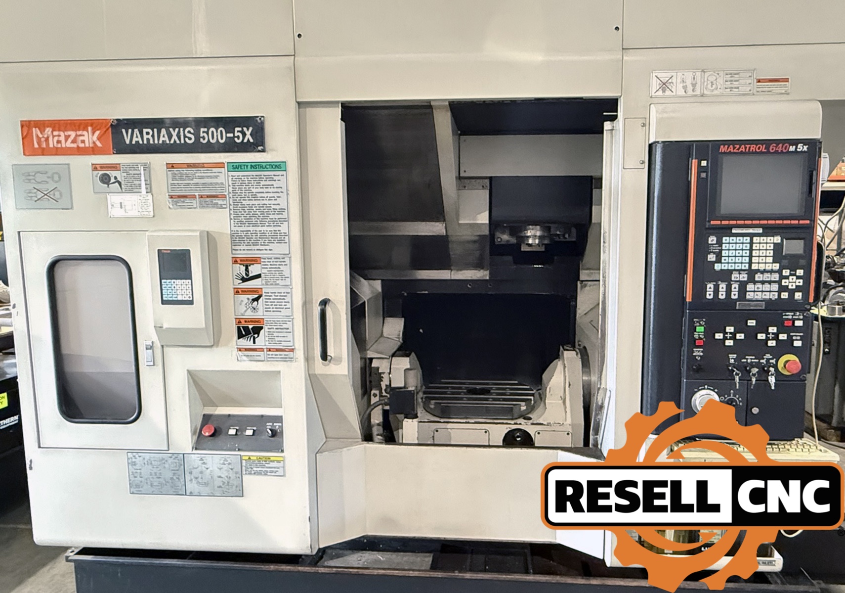 Mazak Variaxis 500-5X CNC Vertical Mills | Used CNC - Resell CNC