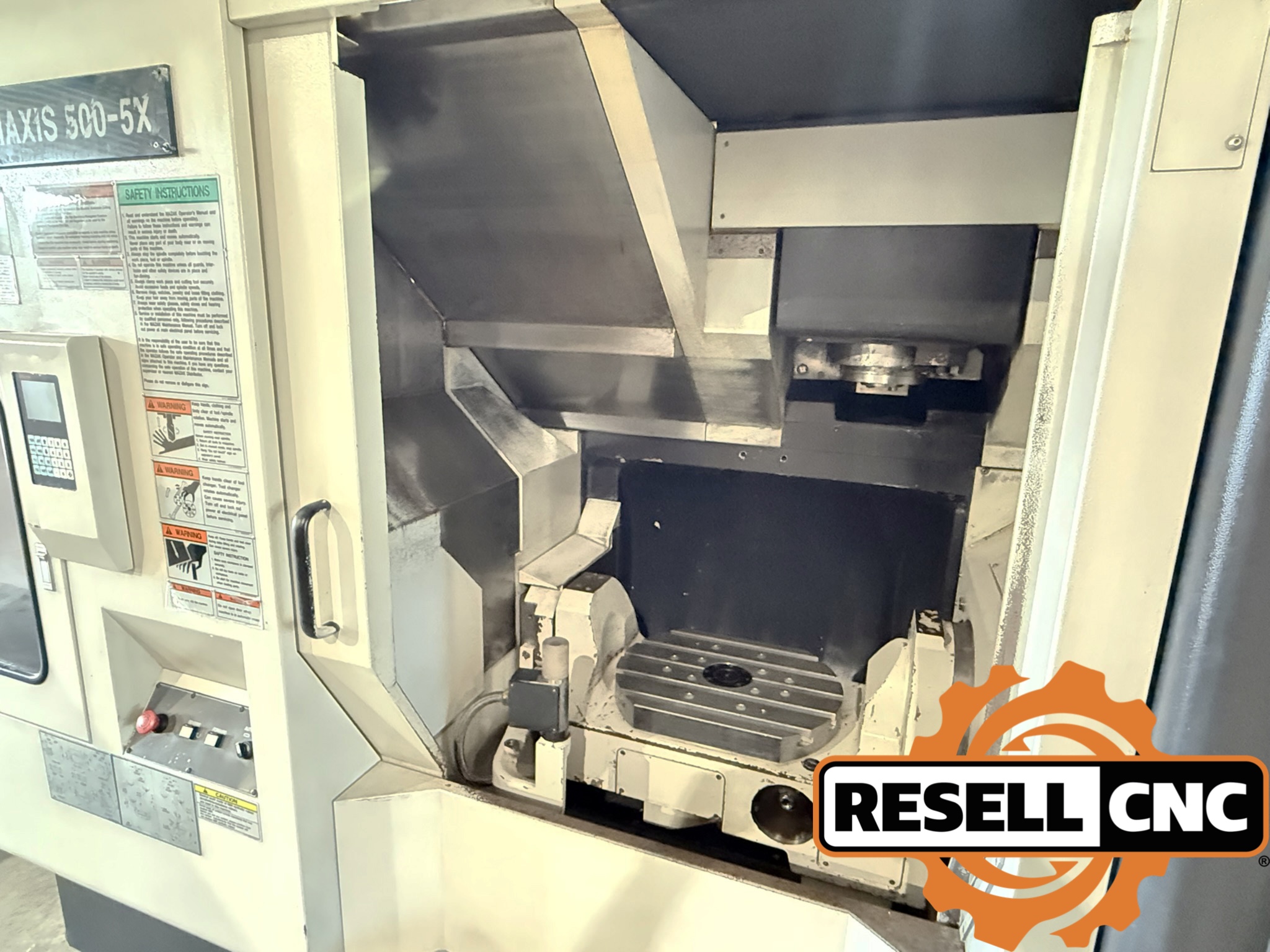 5kg から20kg  175kg Mazak Variaxis 500-5X CNC Vertical Mills | Used CNC - Resell CNC