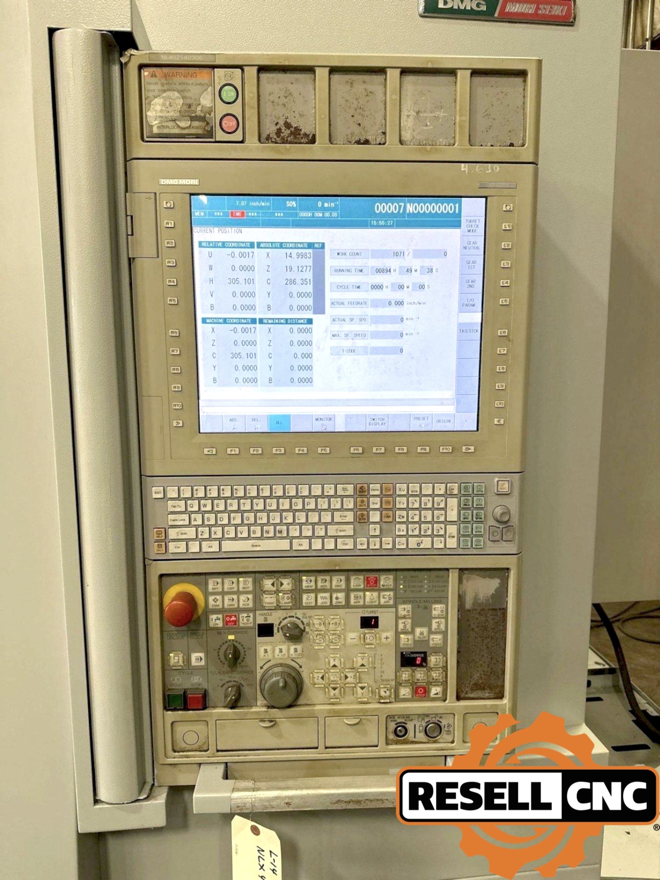 DMG Mori NLX4000BY/750 CNC Lathes | Used CNC - Resell CNC