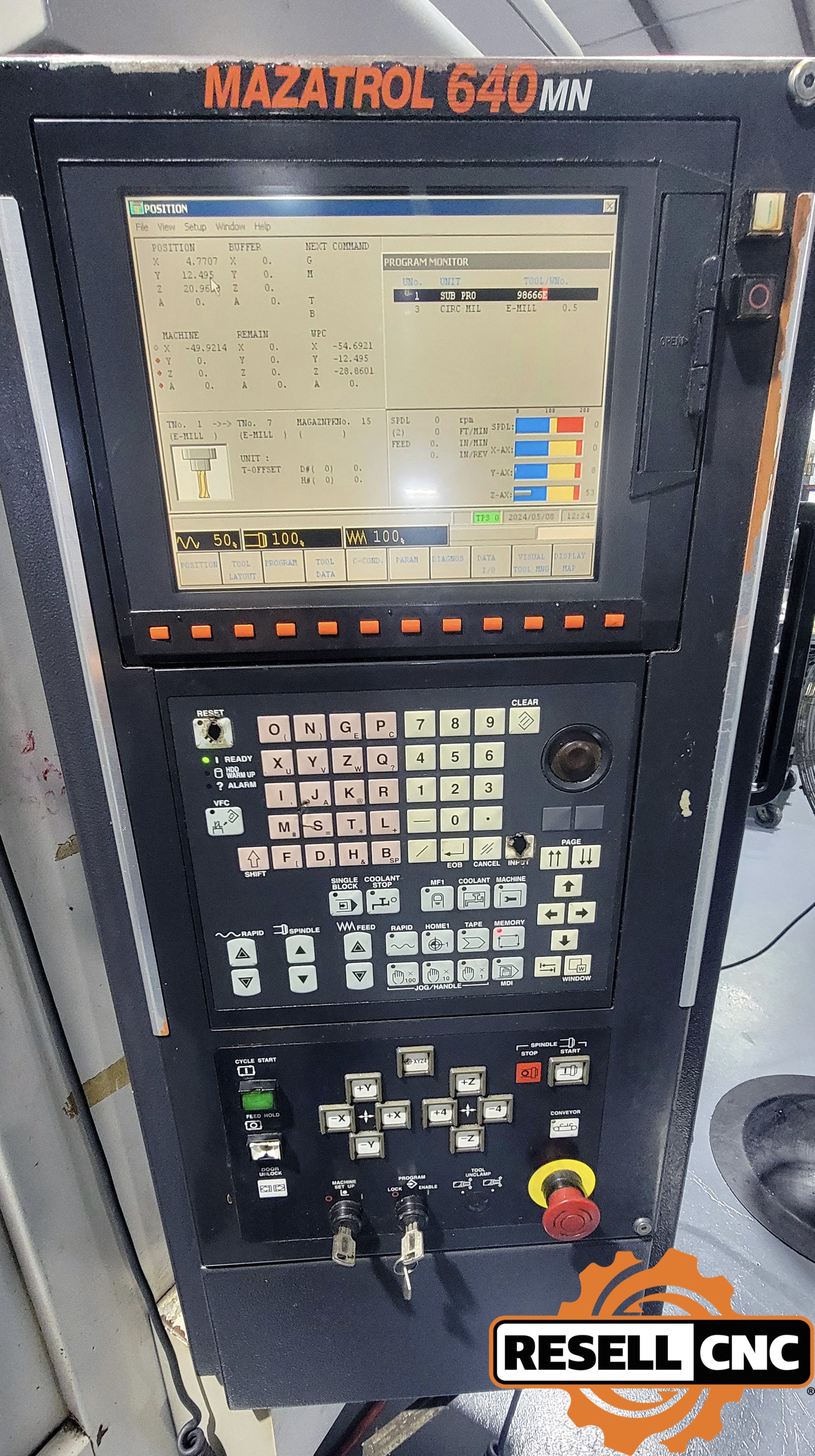 Mazak VTC-250D/50 CNC Vertical Mills | Used CNC - Resell CNC