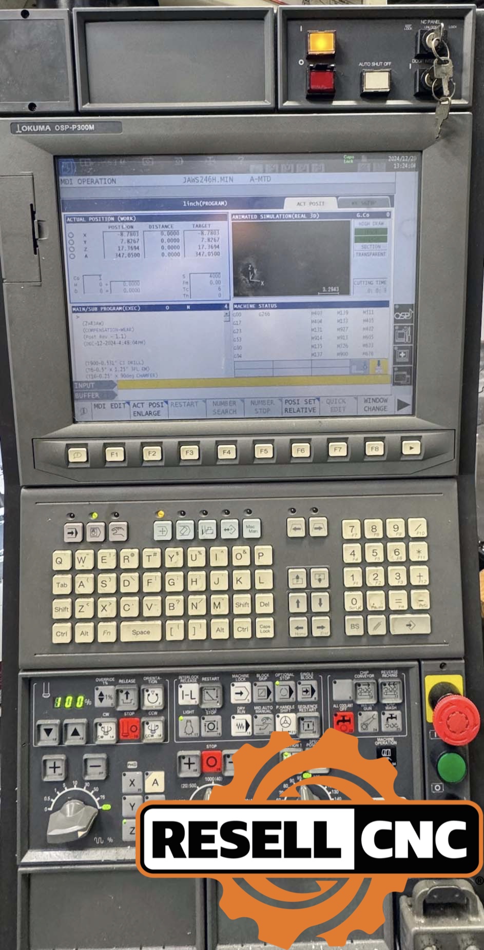 Okuma M560V CNC Vertical Mills | Used CNC - Resell CNC