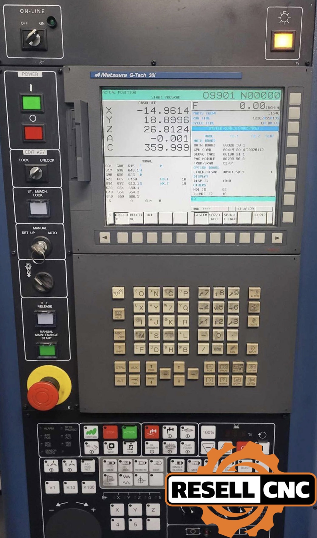 Matsuura MAM72-63V 5-Axis FMS CNC Vertical Mills | Used CNC