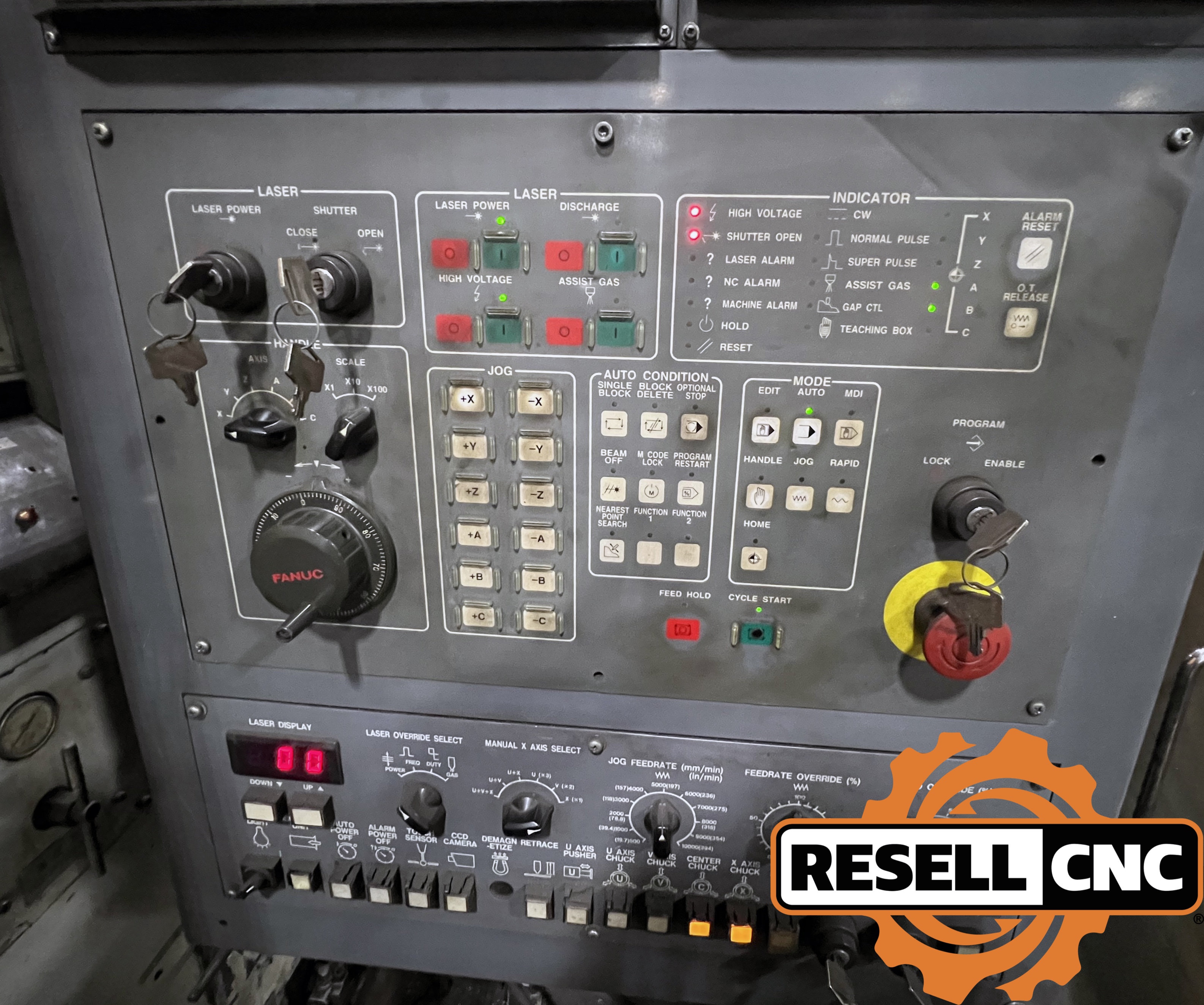 Mazak 3D Fabri Gear 300 Tube Lasers | Used CNC - Resell CNC
