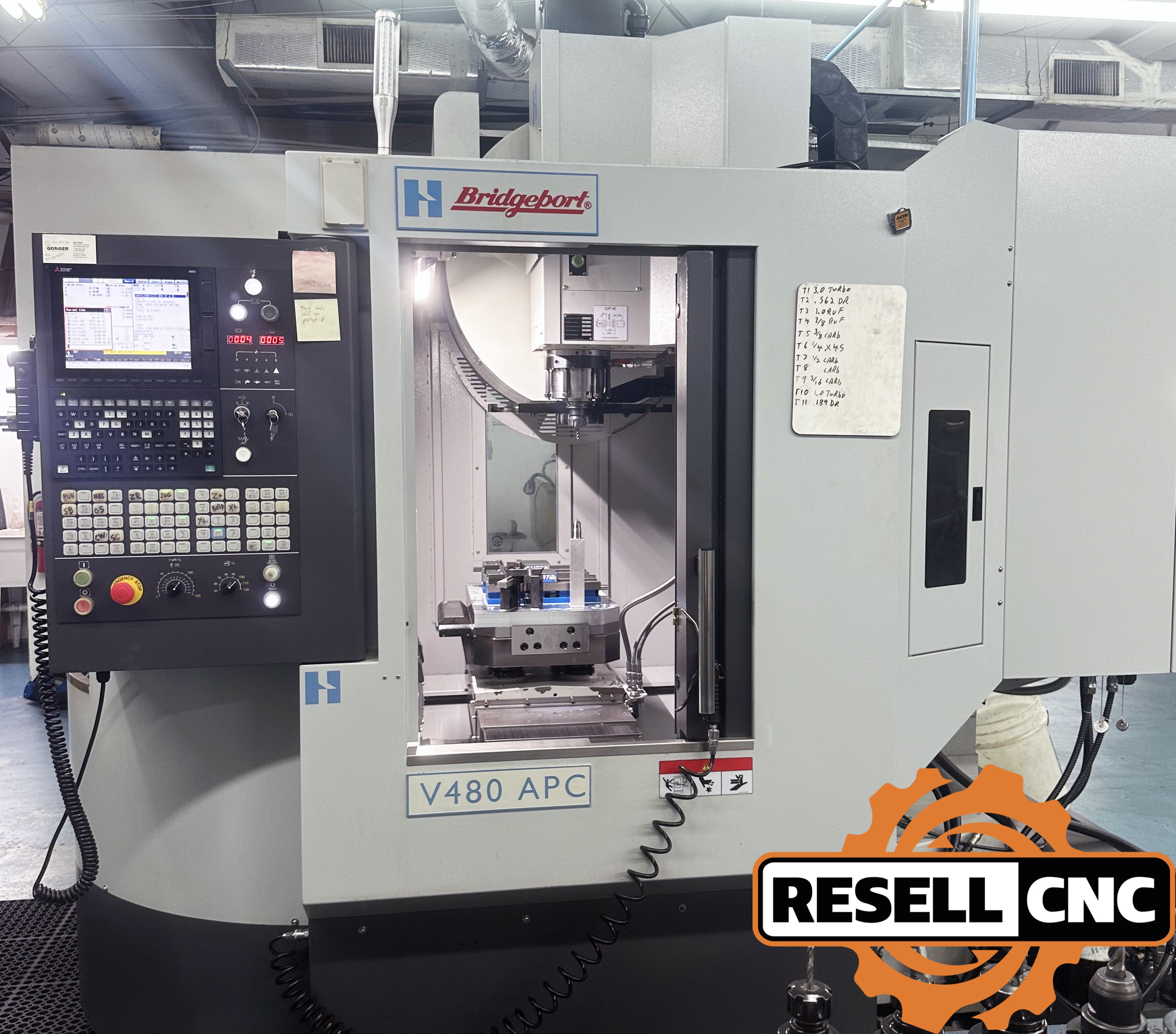 Hardinge V480 APC CNC Vertical Mills | Used CNC - Resell CNC