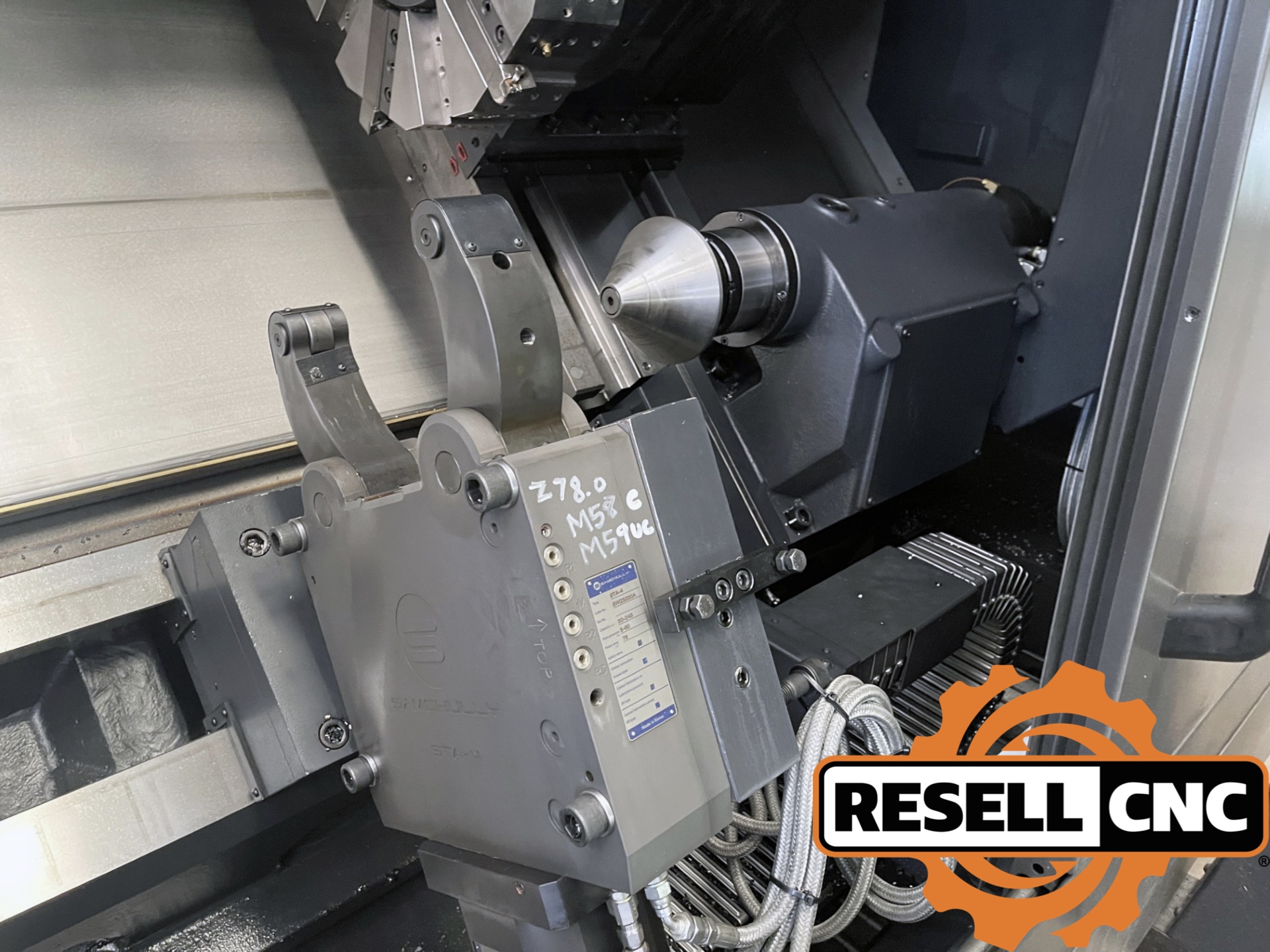 DN Solutions Puma 4100B CNC Lathes | Used CNC - Resell CNC