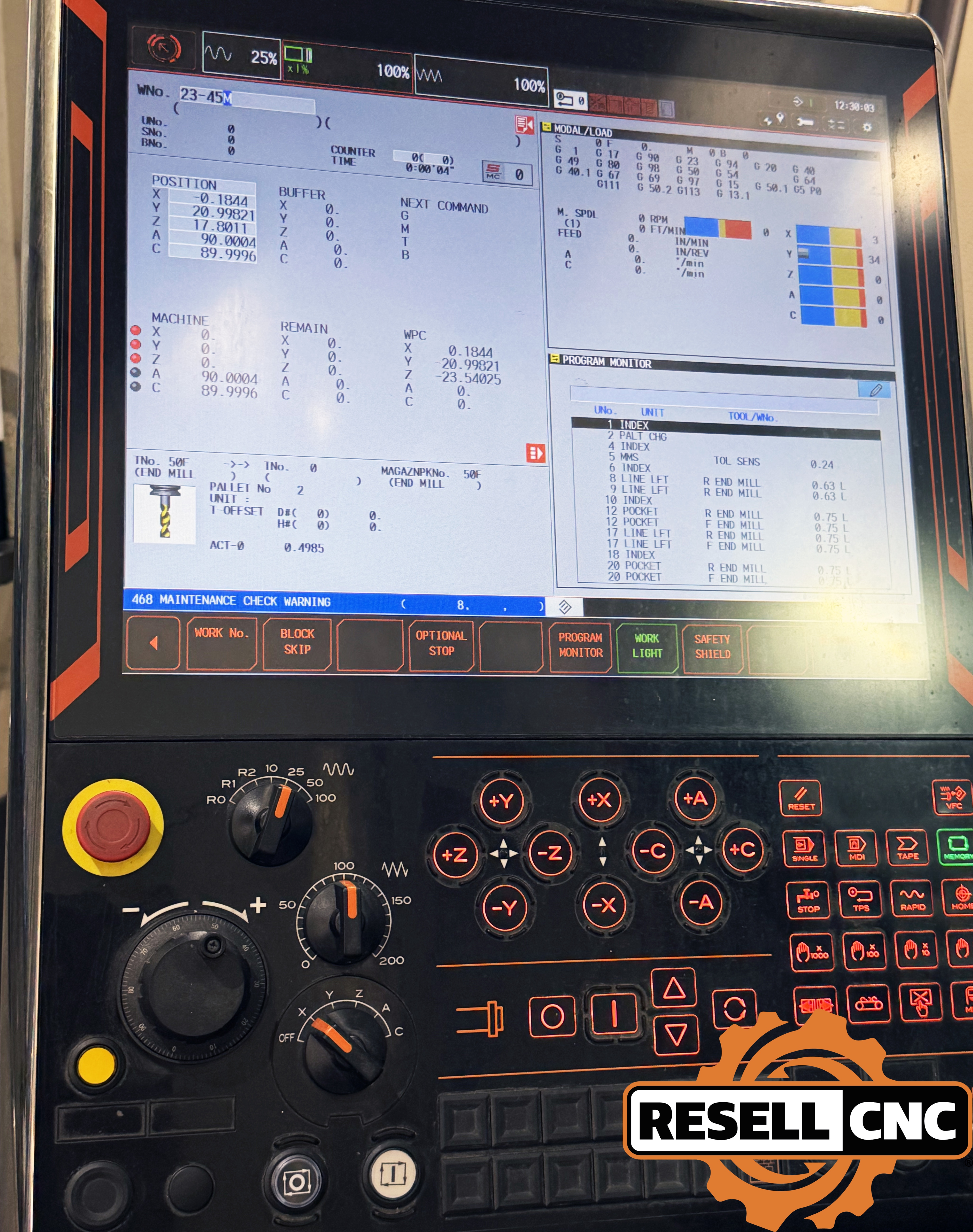 Mazak HCR-5000 CNC Horizontal Mills | Used CNC - Resell CNC
