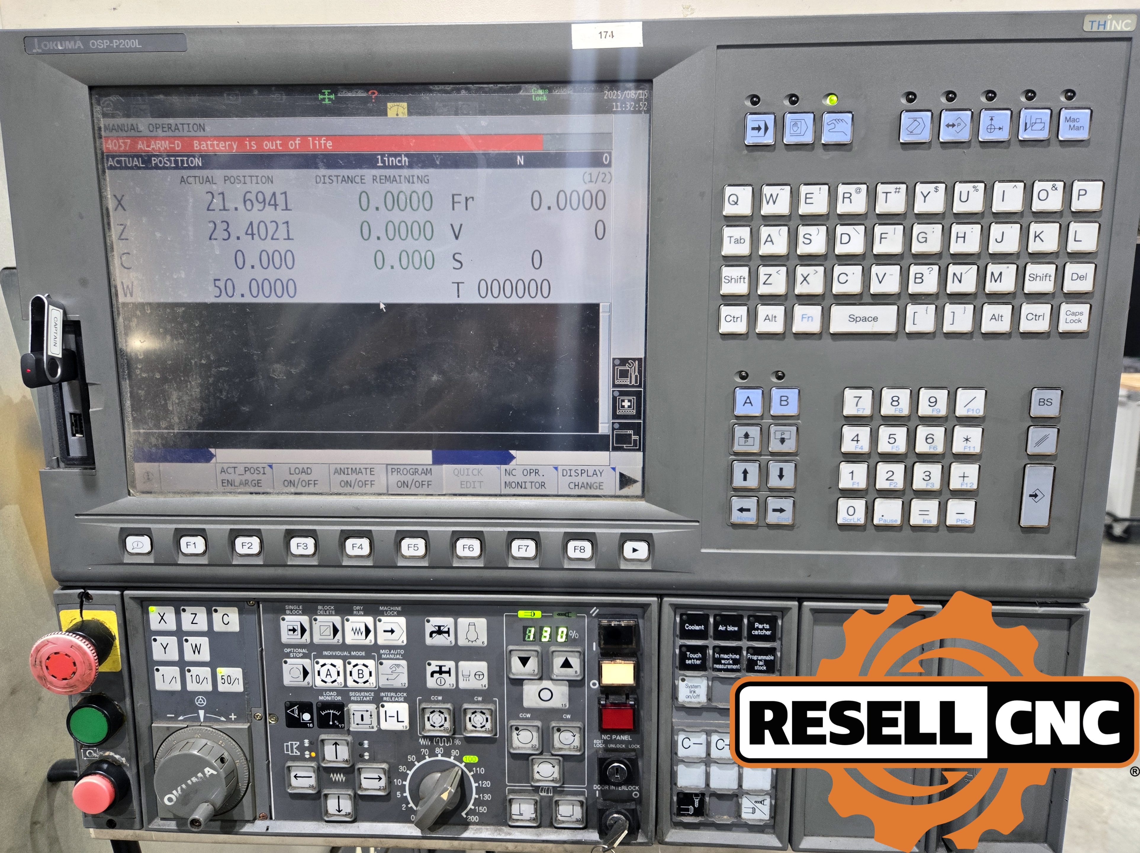 Okuma Captain-L470M CNC Lathes | Used CNC - Resell CNC