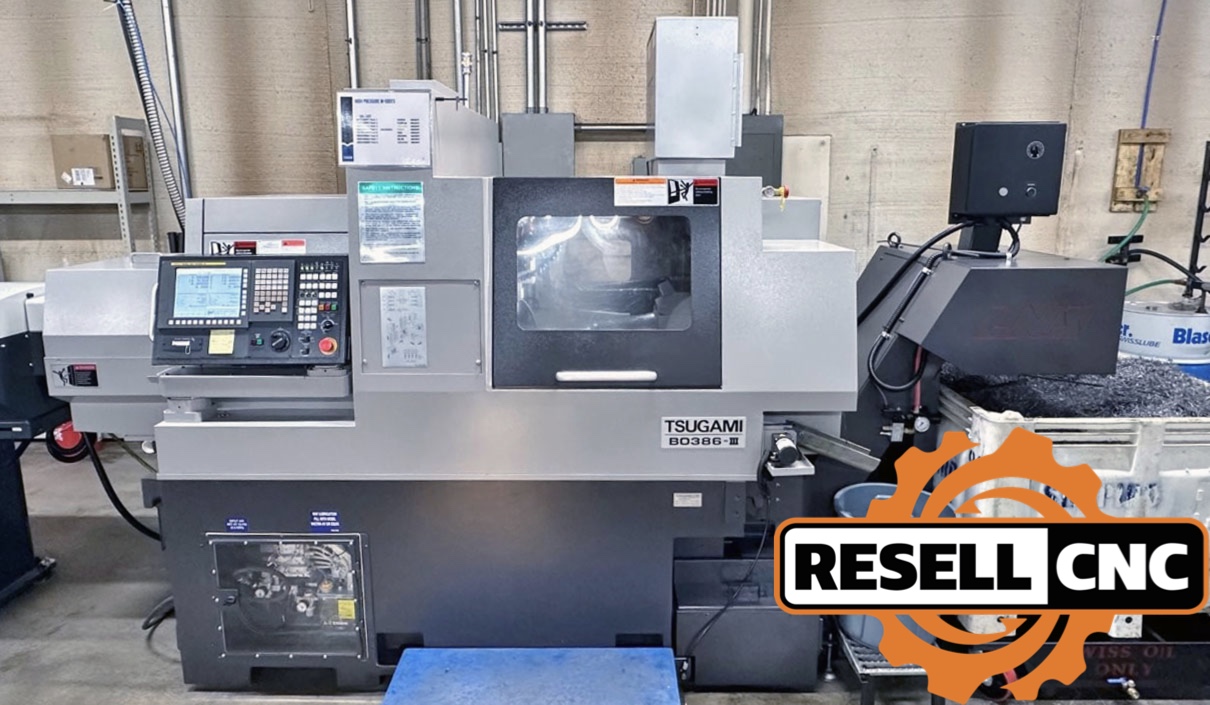 Tsugami B0386-III CNC Lathes | Used CNC - Resell CNC
