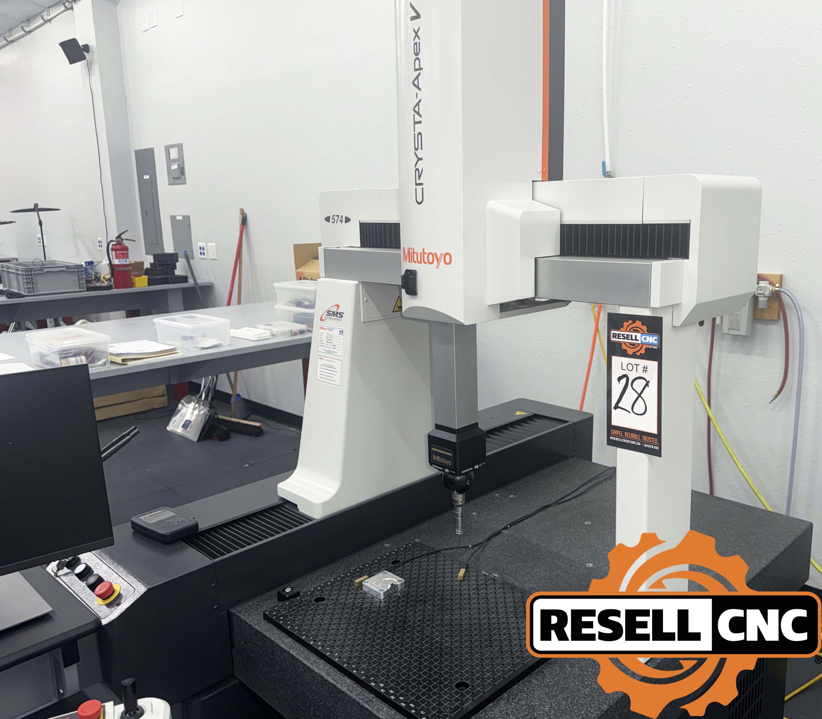 Mitutoyo Crysta Apex V574 CMMs | Used CNC - Resell CNC