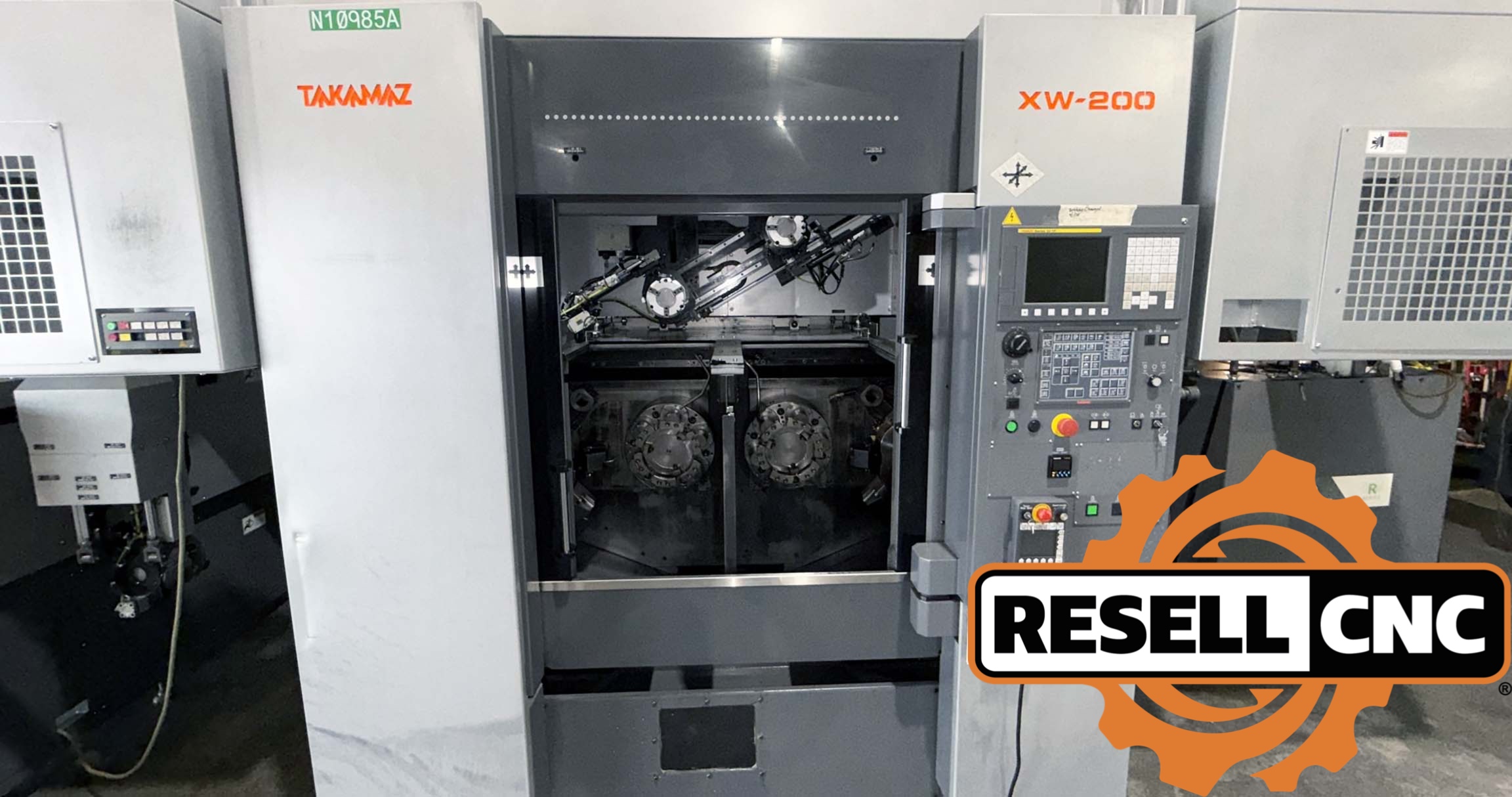 Takamaz XW-200 CNC Lathes | Used CNC - Resell CNC