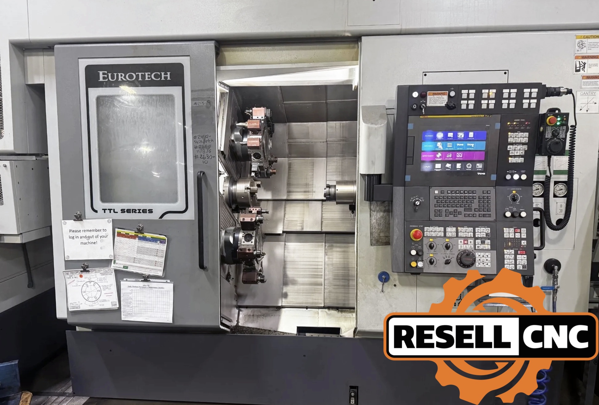 Eurotech TTL-66-66-T1Y-TY2 CNC Lathes | Used CNC - Resell CNC