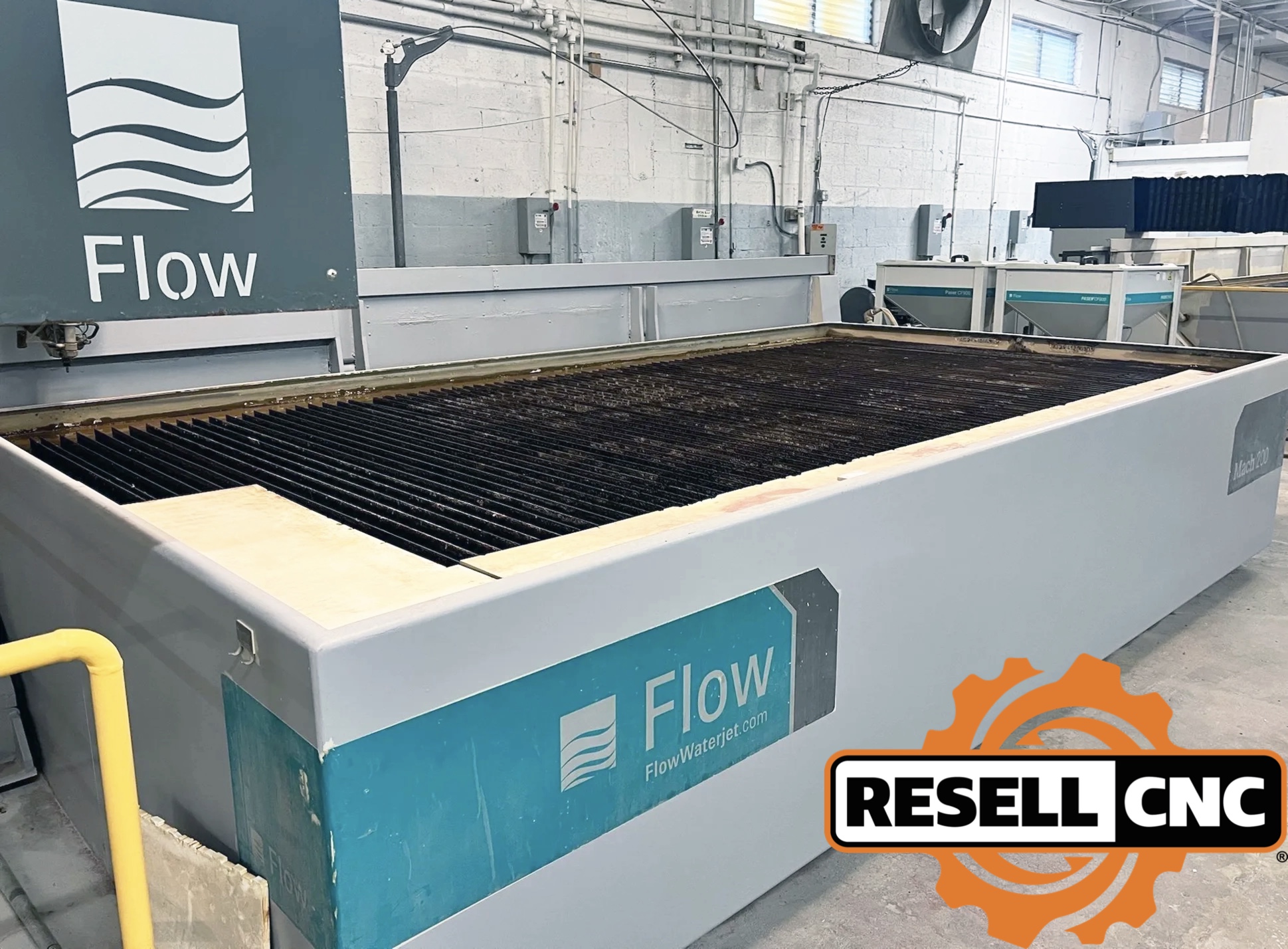 Flow MACH 200-4020 PIVOT Waterjets | Used CNC - Resell CNC