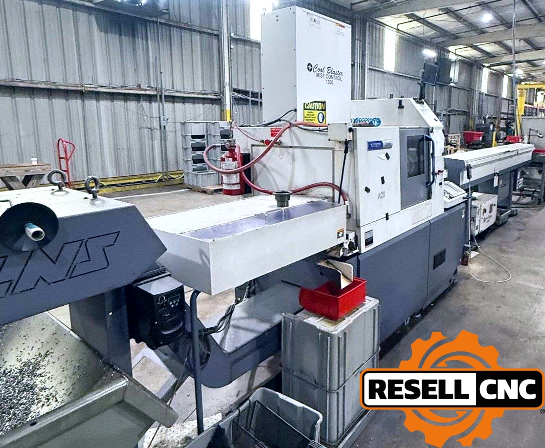 19-20シーズン TECNICA Citizen A20-3F7 CNC Lathes | Used CNC - Resell CNC