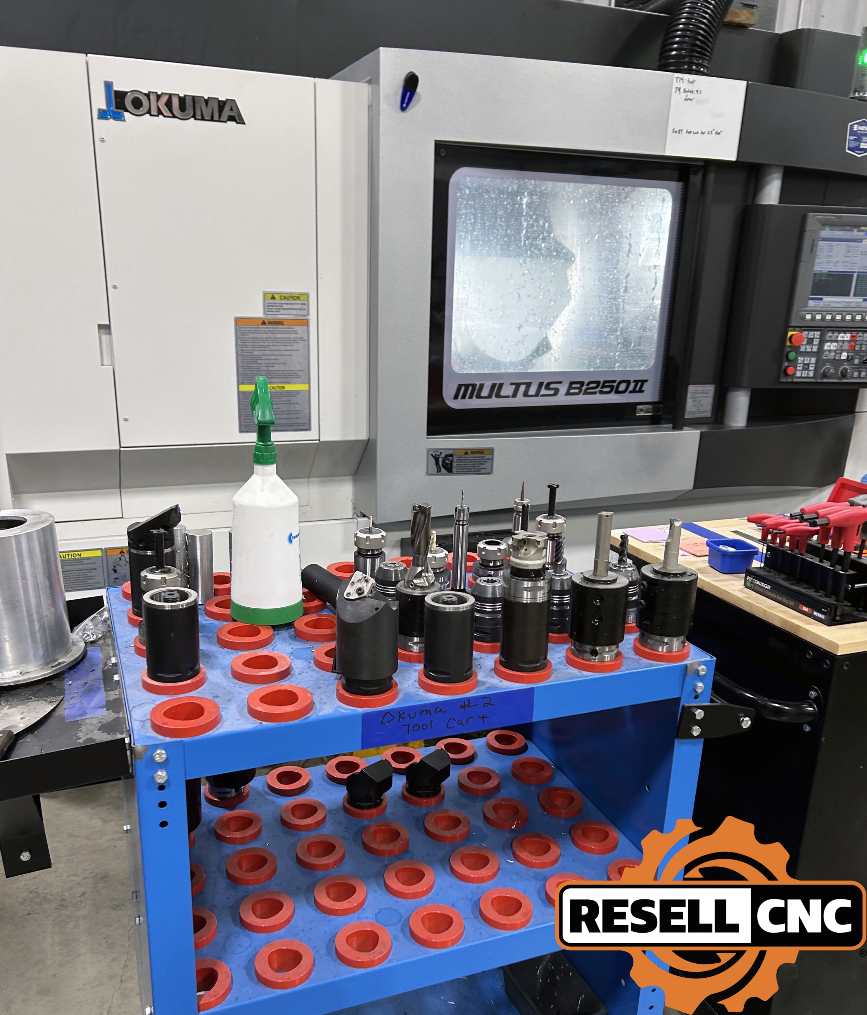 Okuma Multus-B250II CNC Lathes | Used CNC - Resell CNC
